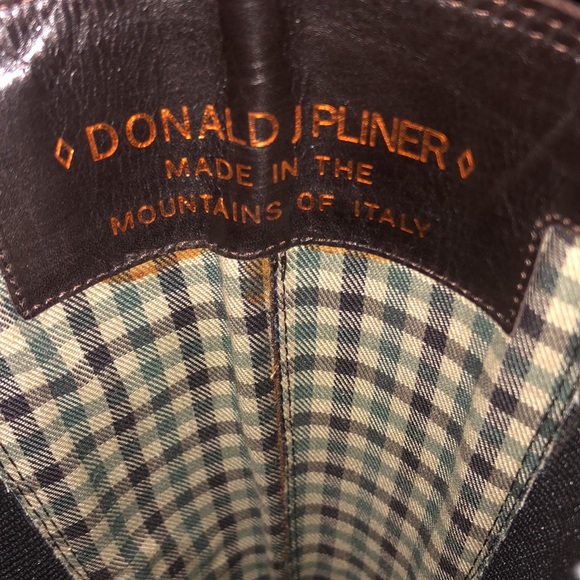 Donald J Pliner Leather Hardy Boot - Picture 3 of 5